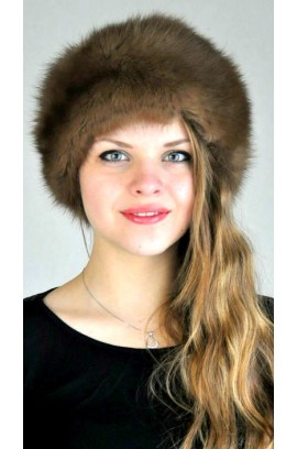 Sable fur hat